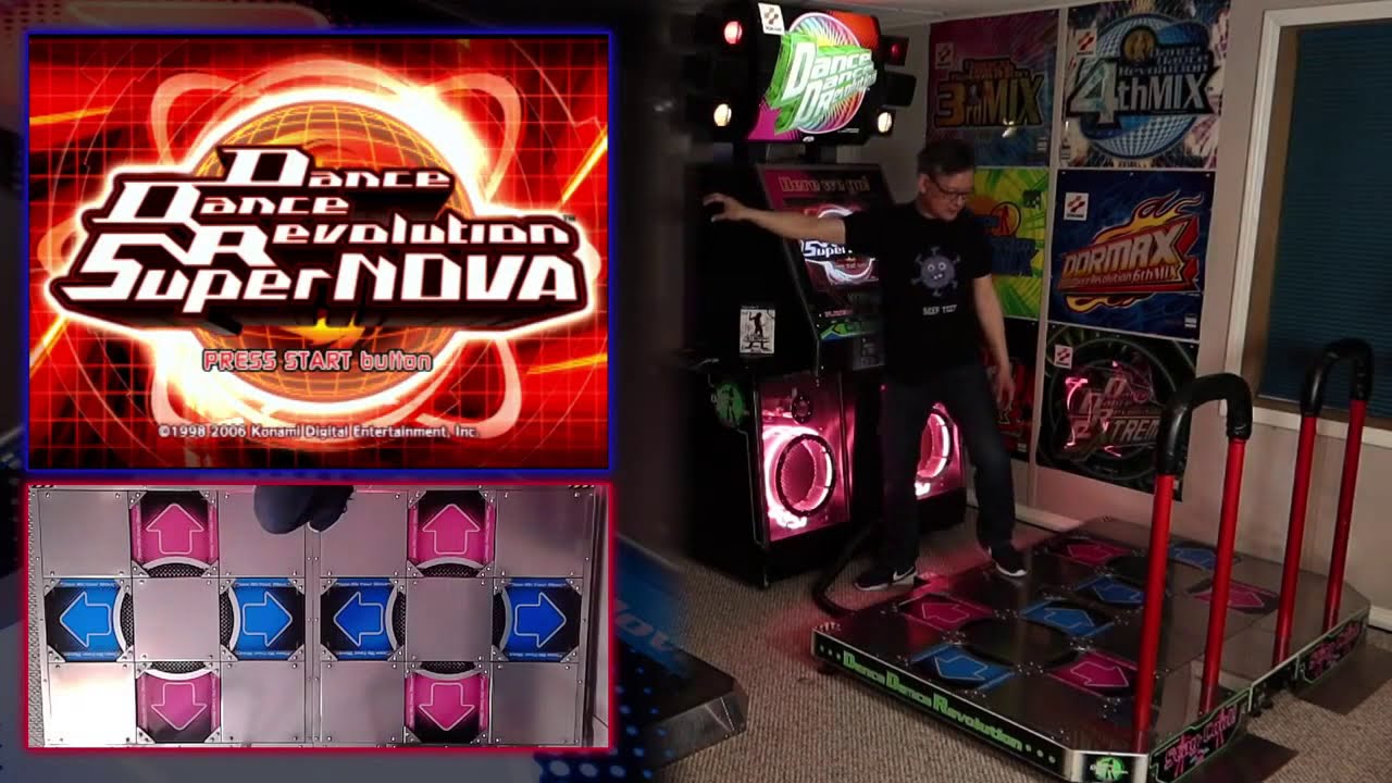 Let's Play Dance Dance Revolution SuperNOVA PS2 US on a DDR arcade machine  (reupload) YouTube