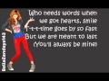 Bella Thorne TTYLXOX Lyrics On Screen