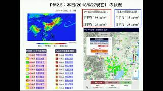 危ない！お肌にしっかりマスク、PM2.5対策!