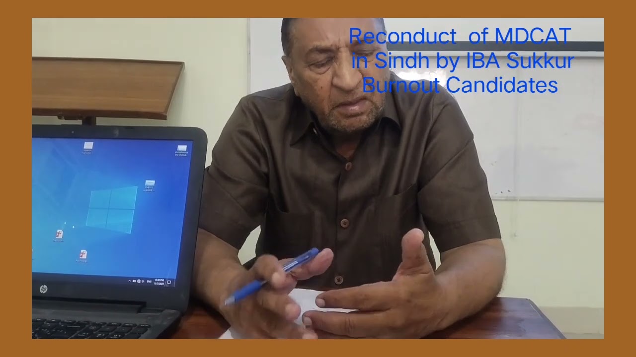 Reconduct of MDCAT in Sindh I Burnout will affect Test Takers 