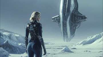 Sci-Fi AI video - Ice Planet | KUANTIX