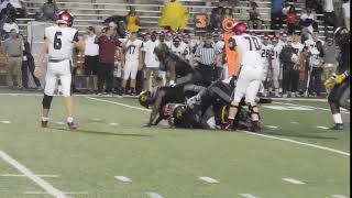 Burrell run St. Joe Prep/St Frances football (game suspended) 08/31/18