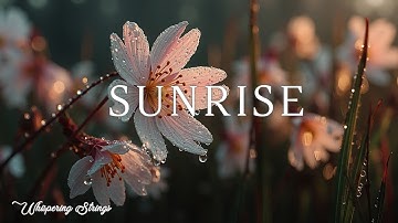 Sunrise Dewdrops & Guitar Solo Instrumental | Relaxing Acoustic Guitar Meditation 🌅