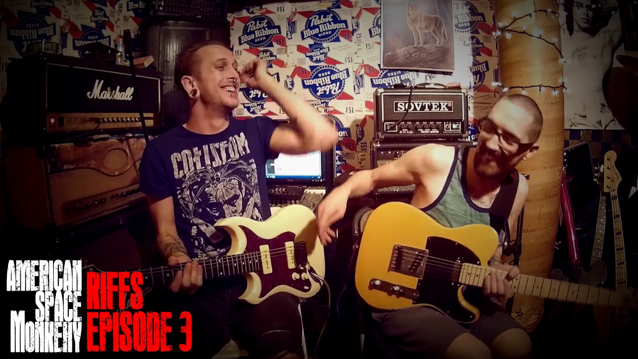 Telecaster VS Left Handed Hagstrom.  Riffs: Season 2, Episode 1.