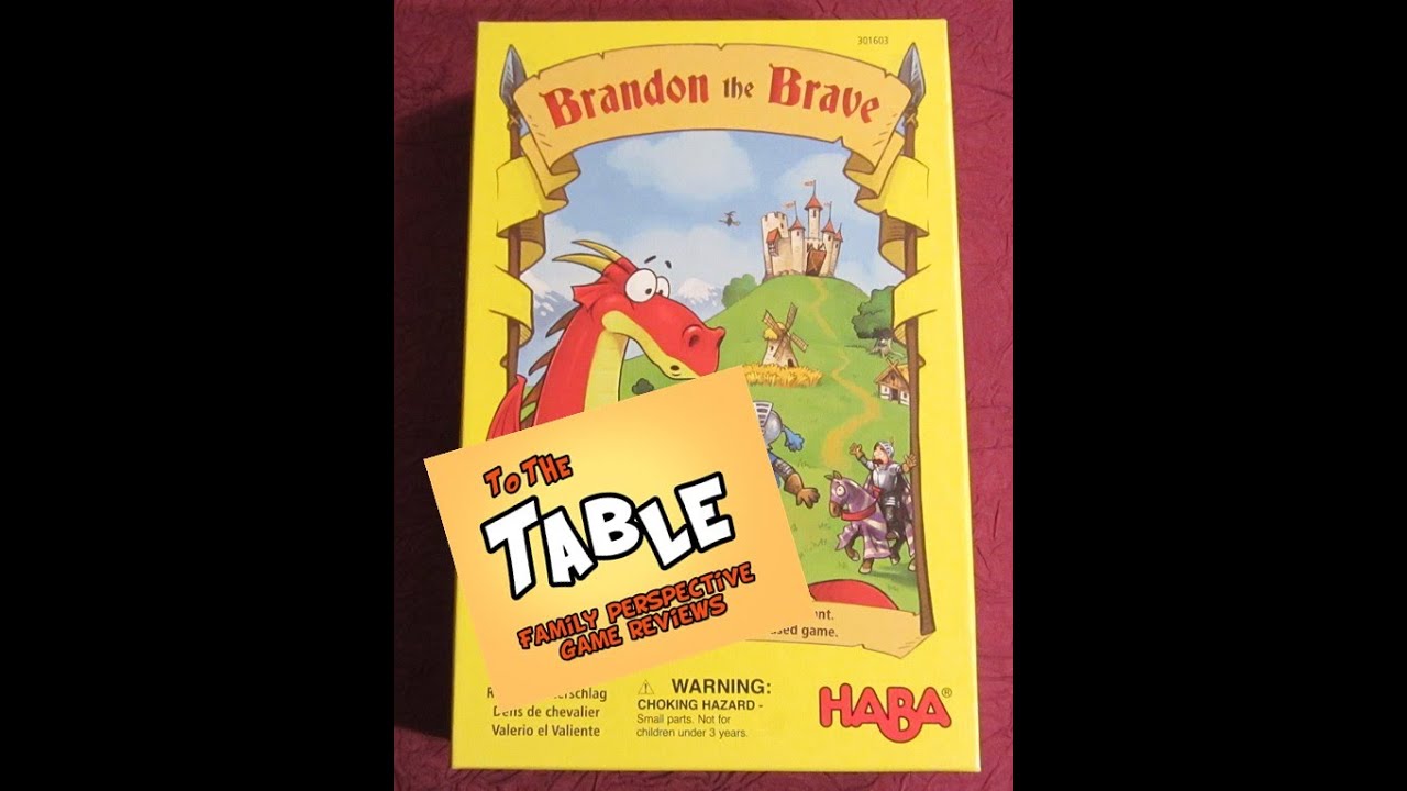 To The Table Junior Edition - Episode 114 - Brandon the Brave Play and Review