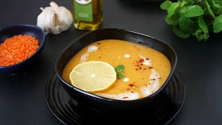 Lentil and carrot soup | Turkish lentil soup recipe | Healthy soup recipe