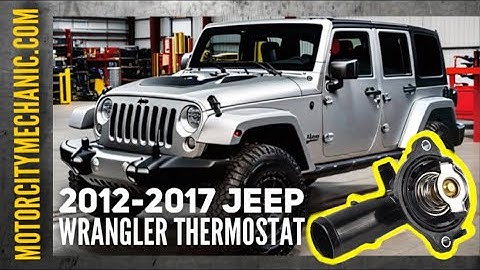 2012-2017 JEEP WRANGLER 3.6L THERMOSTAT REPLACEMENT