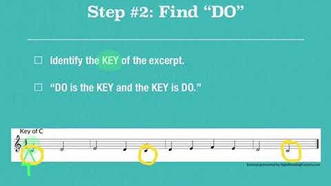 How to Sight Sing - 5 Steps