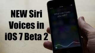 NEW Siri Voices in iOS 7 Beta 2 screenshot 5