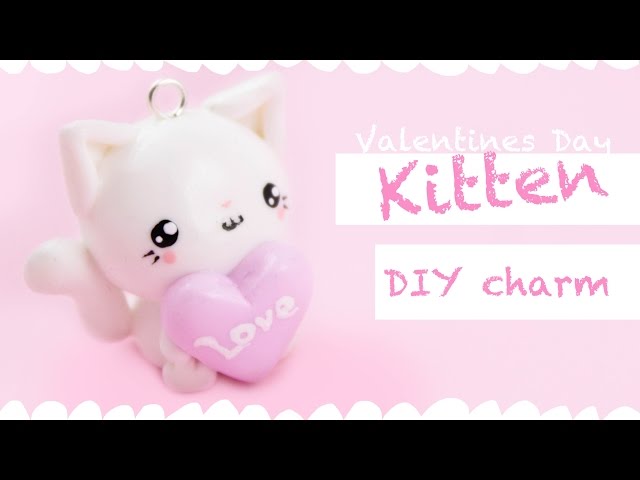 Kawaii Heart Kitten -DIY charm- ! | Kawaii Friday - YouTube