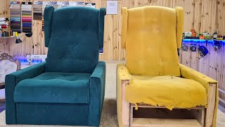 Реставрация старого кресла своими руками. Old armchair restoration.   DIY.