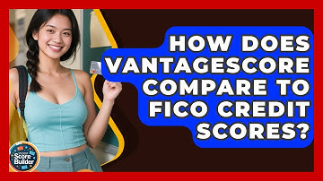 How Does VantageScore Compare To FICO Credit Scores? - Student Score Builder