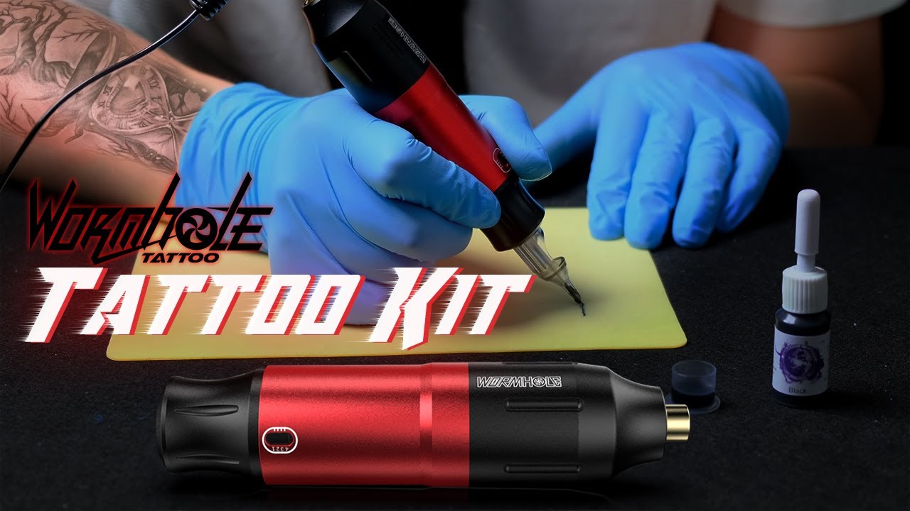 How to use the Wormhole Tattoo Kit WTK166? 