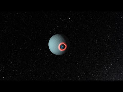 Earth Colliding Into Uranus (Inaccurate) (OpenSph)