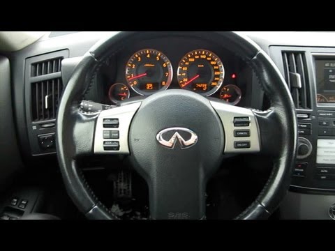 2007 Infiniti FX35. Overview of the interior.