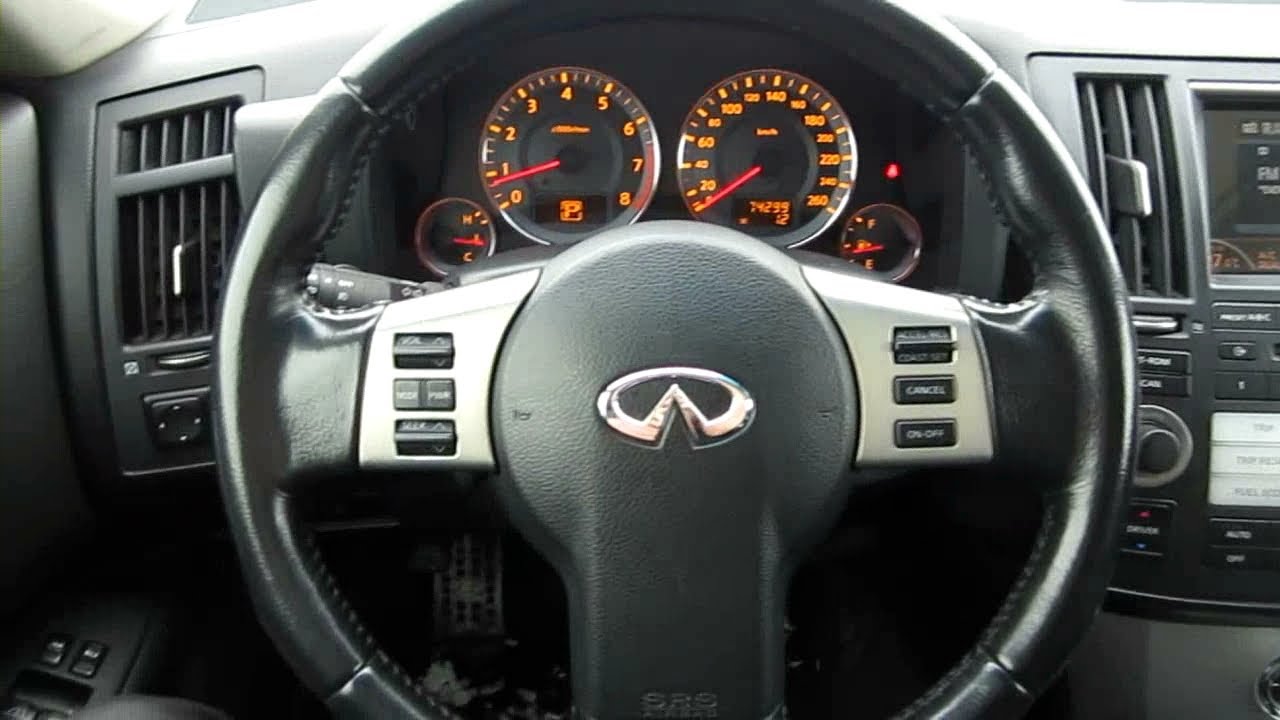 2007 Infiniti Fx35 Overview Of The Interior