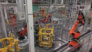 High-Voltage Battery Assembly at BMW Group Plant Woodruff.