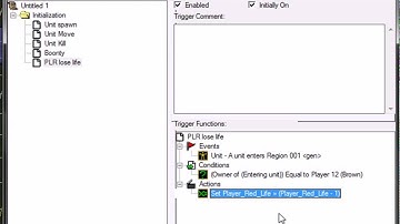 [HD] Warcraft 3 world editor, player life (how to create a TD part2)