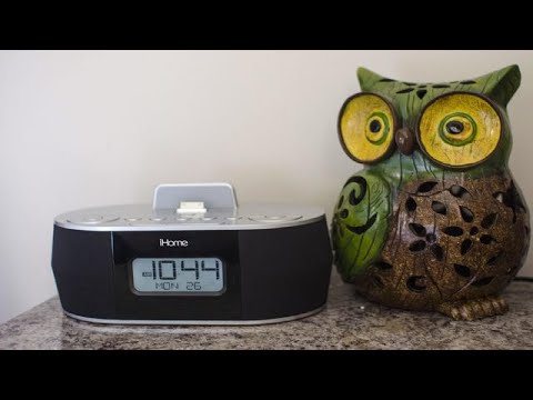 How to Set the Clock on the iHome