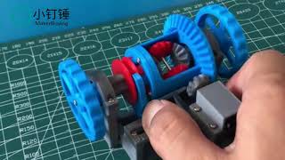 3D18 Car Differential Differential Lock Model Computer Version