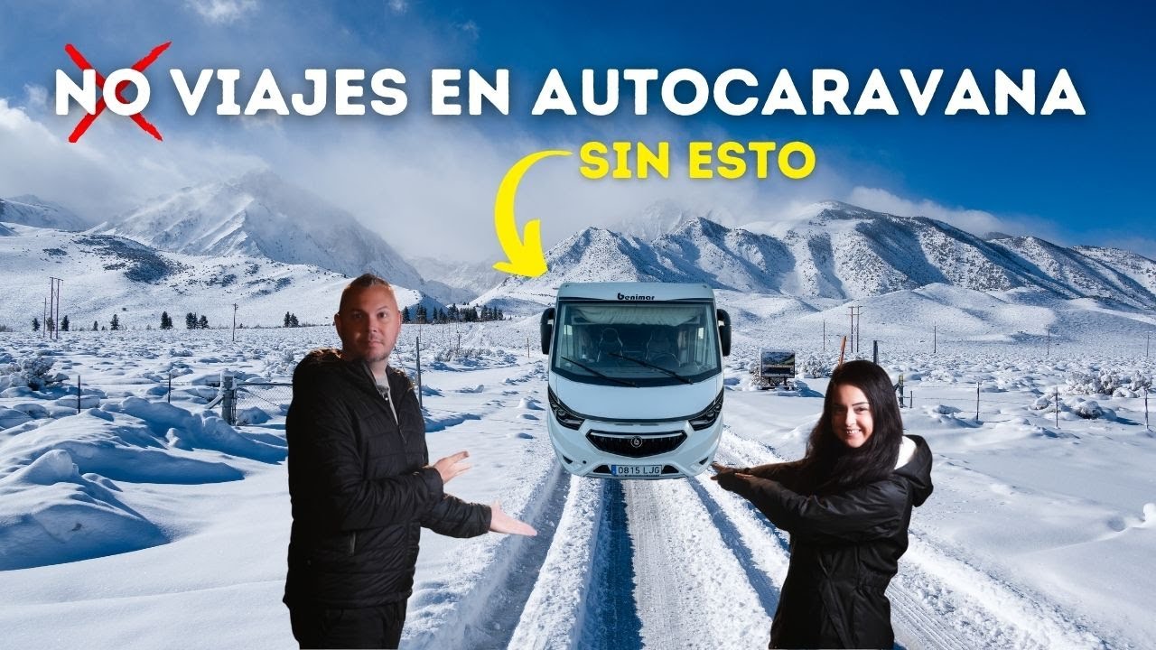 Accesorios Imprescidibles para Viajar en Invierno en Autocaravana