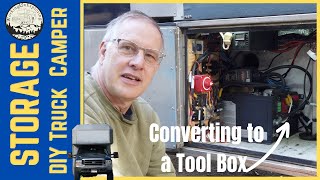 DIY Truck Camper Storage | Improving Tool Storage | Road Trip Tools