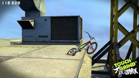 final jump challenge on skyline  - Touchgrind BMX