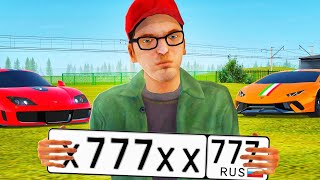 КАК Я СЛОВИЛ ФУЛ БЛАТ НОМЕРА? ПУТЬ БОМЖА #48 - GTA RADMIR RP