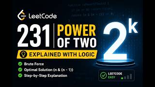 Leetcode - 231 | Power of Two