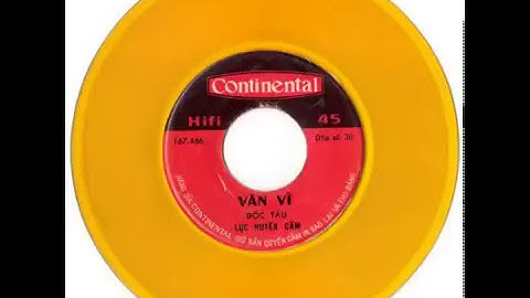 Danh Cầm Nhạc Sĩ Văn Vĩ - Độc Tấu Lục Huyền Cầm