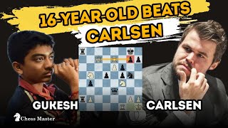 GM D Gukesh: 16-year-old Indian GM D Gukesh stuns Magnus Carlsen