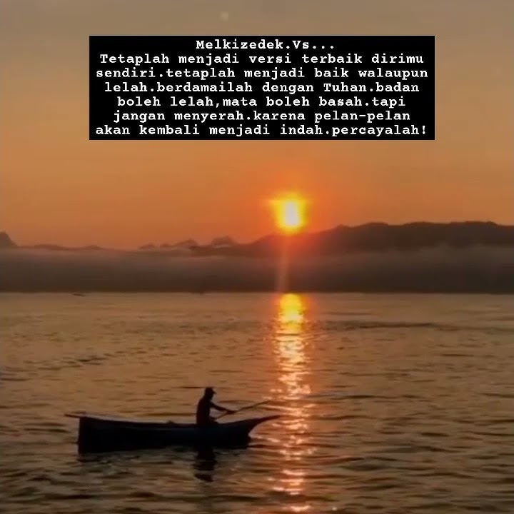 Story WA bijak vidio senja 30 detik aesthetic