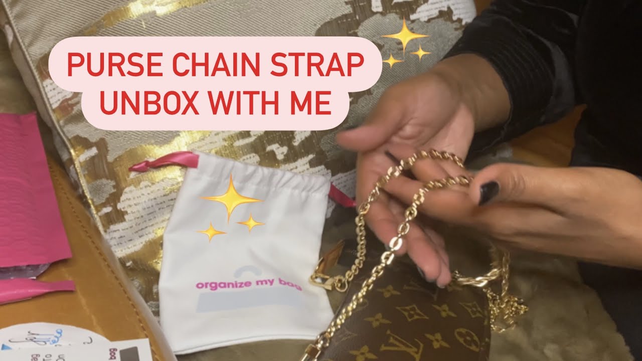 Crossbody Strap - Oval Chain - Organize My Bag