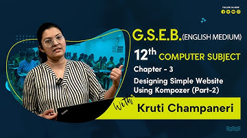 Chapter 3 Part 2 Design a Simple Website Using Kompozer: Step-by-Step Guide for Beginners