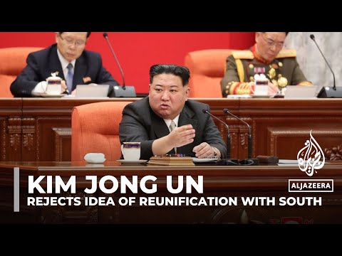 North korea rejects idea of reunification with seoul, says war inevitable