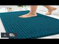 OLANLY Thick Bathroom Rugs 30x20 Extra Soft Absorbent Chenille Bath Rugs Rubber