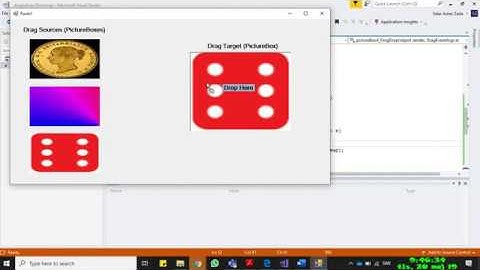 Drag and Drop an Image from one PictureBox into another | C# .net | C# tutorial