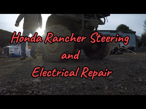 honda-rancher-steering-and-electrical-repair