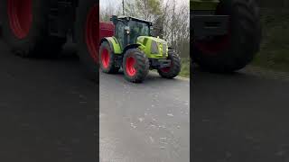 Claas Arion mit Strautmann # #agrifuture #automobile #farming #landwirtschaft #agriculture #agri