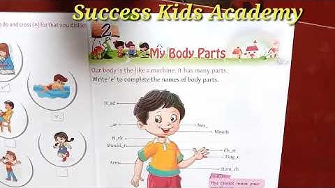 Class 1st/EVS/Lesson-2/My Body Parts//By-Alka Miss