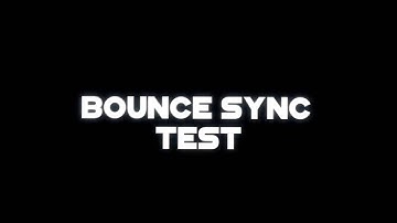 |AE| Bounce Sync Intro Test