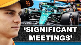 Piastri Camp Meet Newey Claim As 'Definitely Looking Around' Statement Made?!