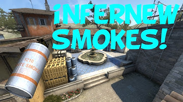 CS:GO - New Inferno smokes for ESEA/Faceit (Smokes for t-side)