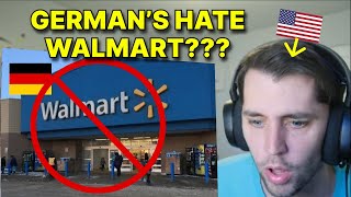American reacts to 'Why Walmart Failed in Germany'