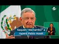 AMLO quiere que saquen “del tambo” a rapero Pablo Hasél, detenido en España