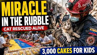 Venezuela Earthquake: Cat Rescued Alive as Volunteers Bring Hope to Children | 5,000+ Dead | World