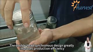 Famous Double Head Glass Jar Vacuum Screw Capping Machine for Ketchup Sauce, Honey, Ghee, Jam (2026 New) Net Worth
