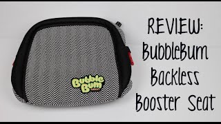 bubblebum backless booster