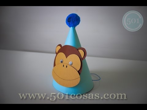 Cómo hacer gorritos para una fiesta infantil