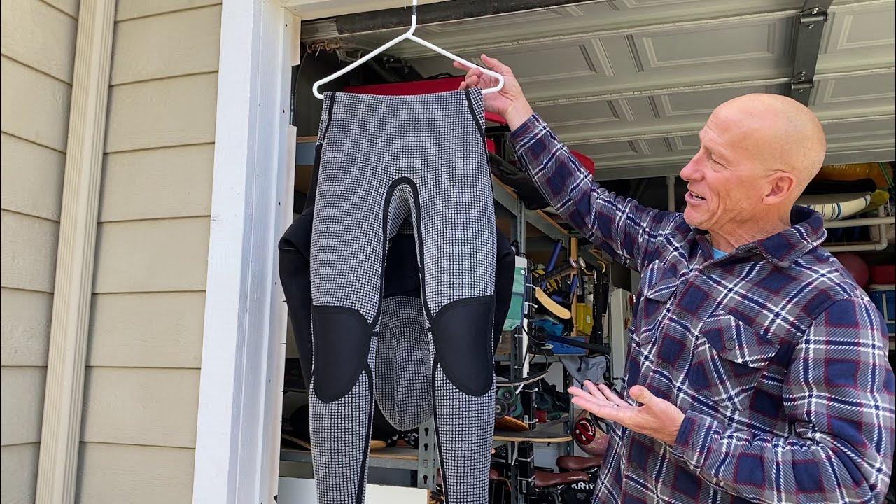 How to dry your wetsuit quickly by Jay Reale YouTube
